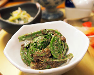 地産食材へのこだわり